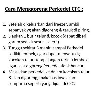 

Premium Perkedel Daging Sapi / Fried Mashed Potato Beef Baru!!!