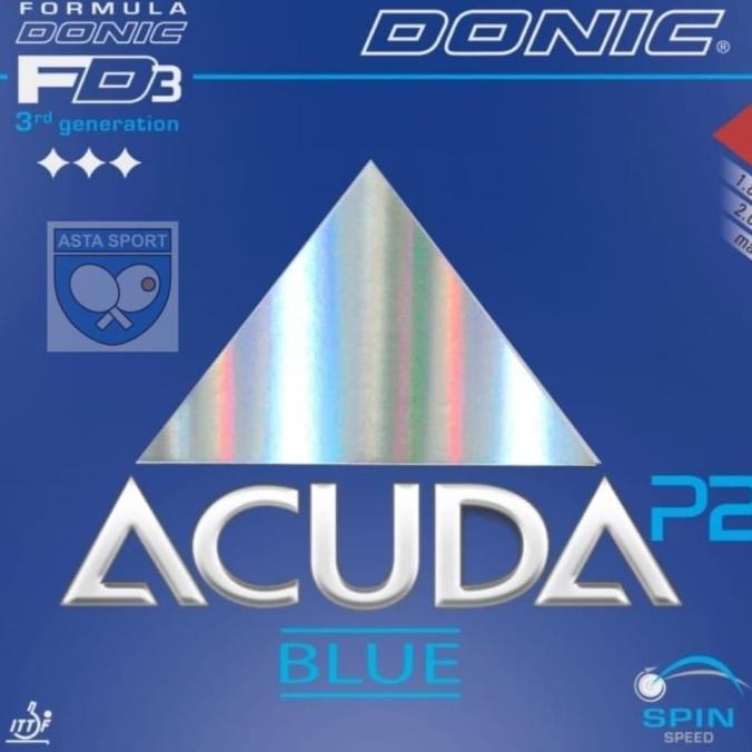 Donic Acuda Blue P2 / karet bet pingpong