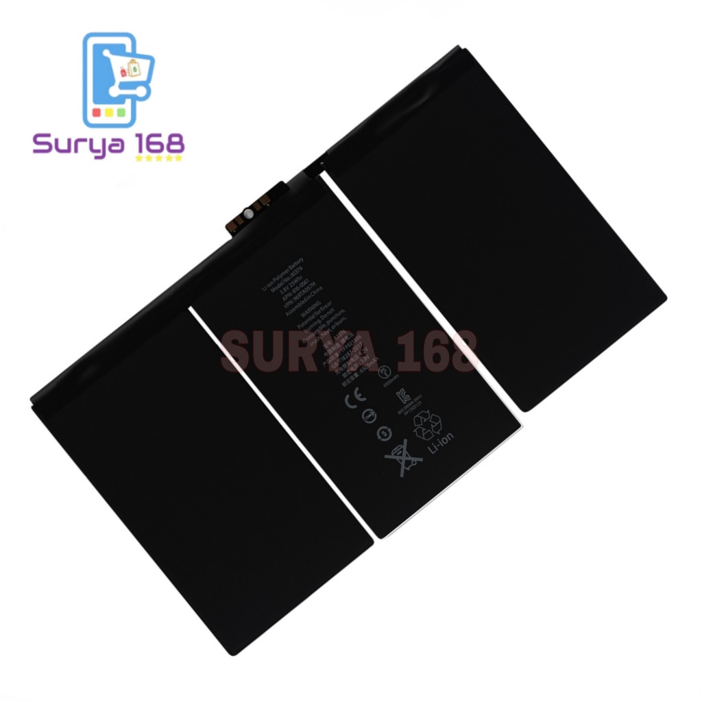 Battery Baterai Battere Batre I-Pad 2 A1395 / A1396 / A1397
