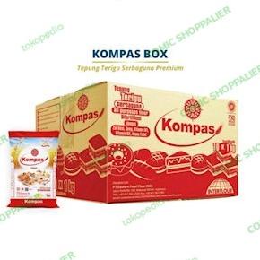 

Tepung terigu serbaguna kompas 1 kg isi 10 pcs Baru!!!