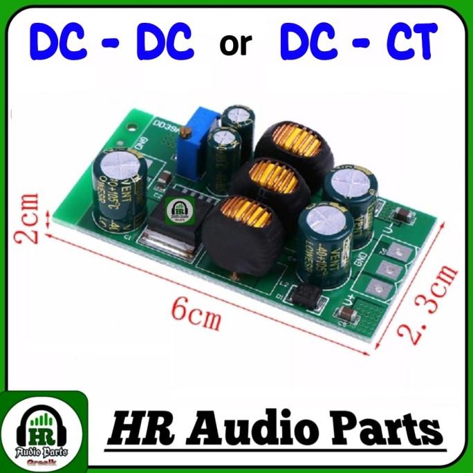 Modul Step Up DC to DC to CT 20W Adjust DC3.6v~30v to DC/CT 3v~30v ,-
