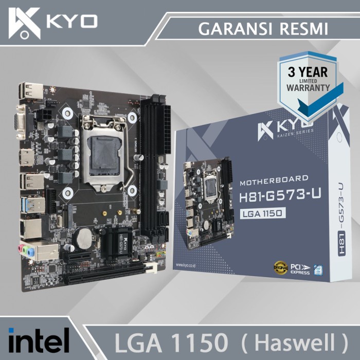 Motherboard KAIZEN H81 LGA 1150 DDR3 H81 Mainboard Mobo H81