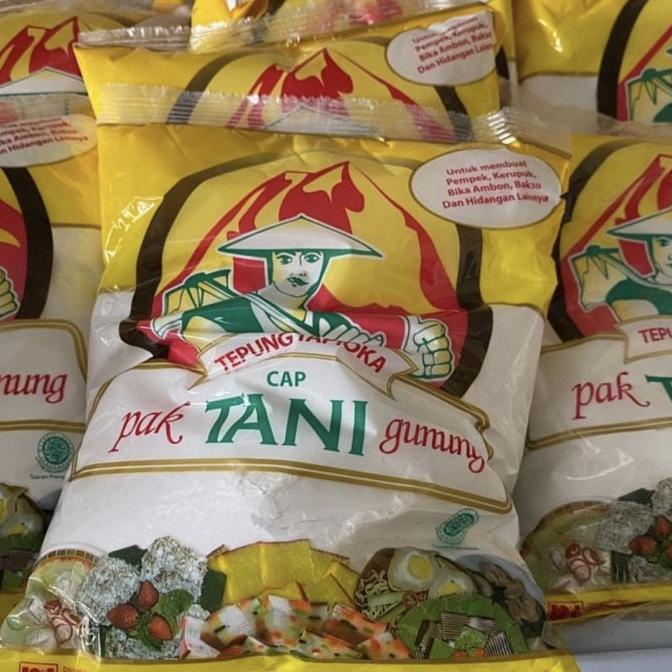 

Tepung tapioka cap pak tani gunung 1 dus / sagu tani gunung 1dus gojek Ready Stok zp 1202