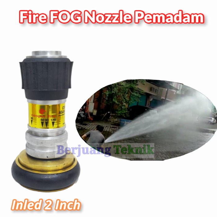 Nozzle Sprayer Pemadam Kebakaran UK. 2 Inch komplit Coupling Machino