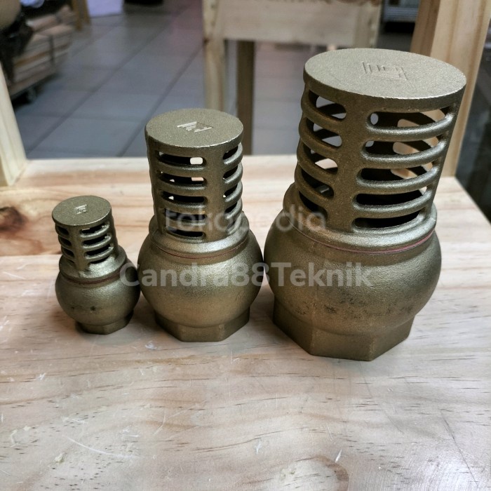 ✅COD Food Klep Gentong 2Inch Kuningan Pn16-Foot Valve Kuningan Pn 16 Limited