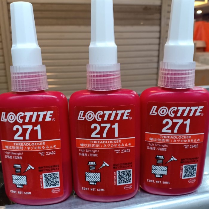 Ready loctite 271 50 ml loctite 271 lem baut loctite 271 50 ml