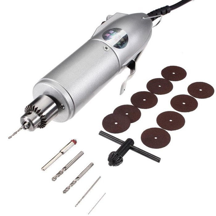 ✅New Ori Bor Listrik Mini Adjustable Speed Micro Drill 14500Rpm - S030 - 36V Limited