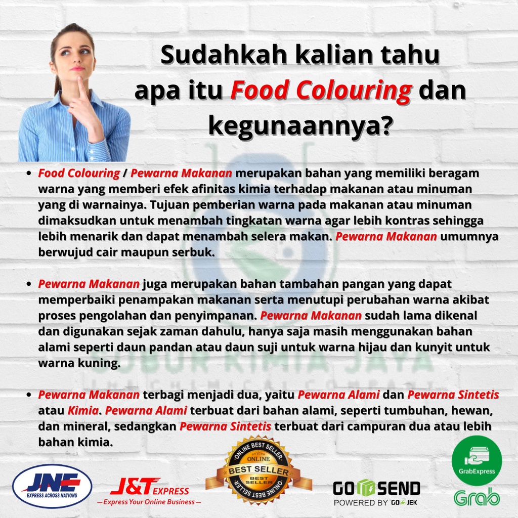 

Pewarna Green 4701 Butterfield/ Food Colng 1 Kg