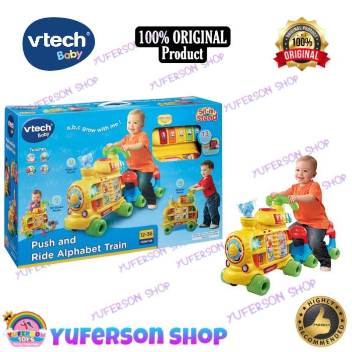Vtech Sit-To-Stand Alphabet Train Ready