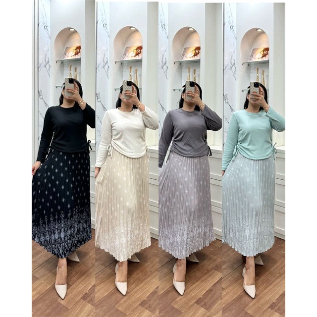 ONESET ANISA//ONESET ROK UNIQLO//ONESET KNIT//SETROK