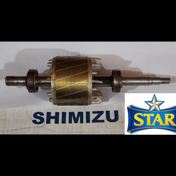✅Original As Rotor Dinamo Pompa Air Shimizu Pc 268 267 Jet Pump Asli Blok Seal Limited