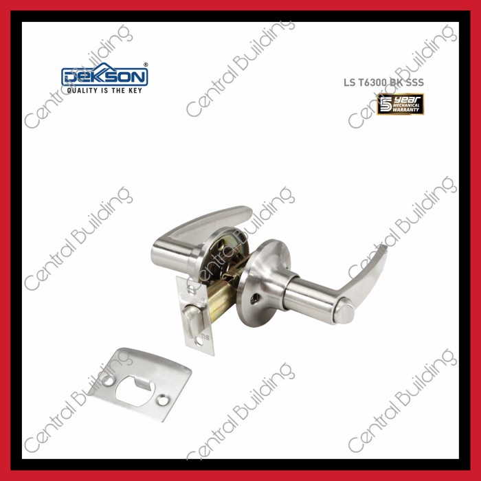 ✅Sale Handle Kunci Pintu T6300 Dekson/Gagang Pintu Kamar Mandi Dekson Terbaru