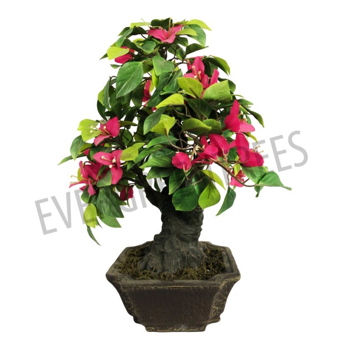 ✅Ready Pohon Hias/ Pohon Bunga/ Pohon Palsu/ Pohon Bonsai/ Bougenville 41Cm Diskon