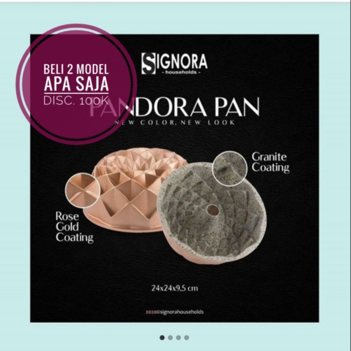 

✅Termurah Loyang Kue Cetakan Pudding Marmer Cake Buttercake Signora Berkualitas