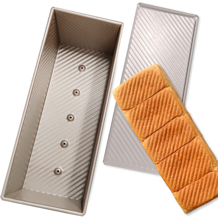 

✅Termurah Chefmade 1Kg Loyang Roti Tawar Tutup Anti Lengket Bergelombang Cm6005 Berkualitas