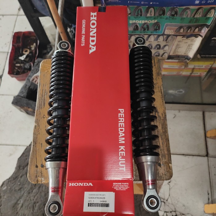 ✨New Shock Breaker Belakang Supra X 125 Ori Ahm 1Set Terbatas