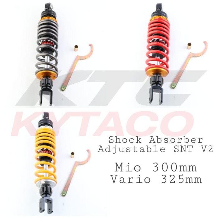 ✨New Shock Ktc Non Tabung Original 330 Mm 300Mm Vario Mio Scoopy Dll Matic Bisa Sameday