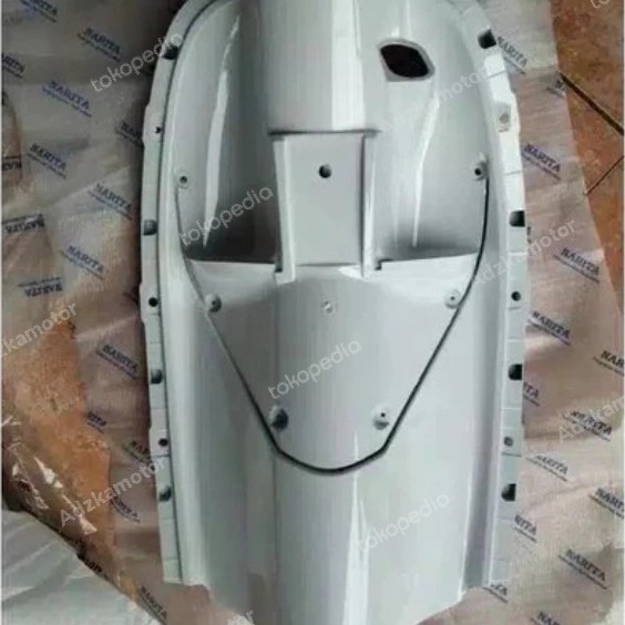 ✨COD Cover Body Dek Kunci/Dashboard Scoopy Karbu Putih Diskon