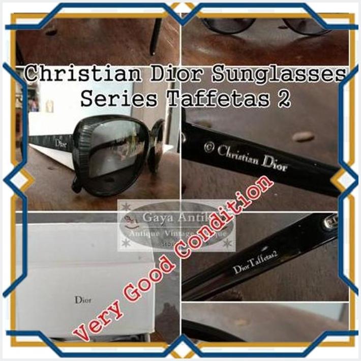 [GAG] KACAMATA CHRISTIAN DIOR SERIES TAFFETAS 2 MADE IN ITALY