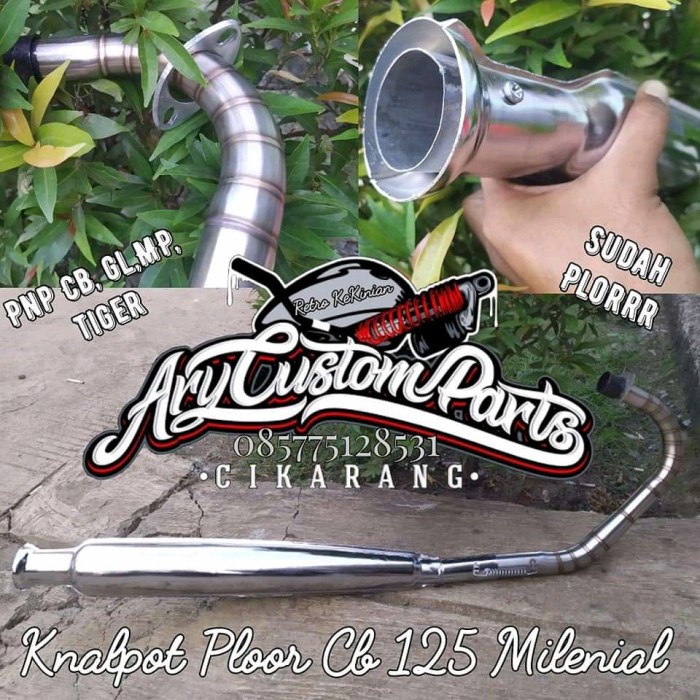 ✨New Ori Knalpot Cb 125 Corbi Plor Set Cb100 Gl100 Glpro Gl M Megapro Tiger Dll Terbaru