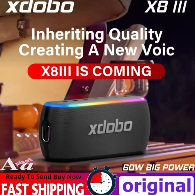 Speaker Xdobo X8III 60W Portable Audio TWS Bluetooth Original