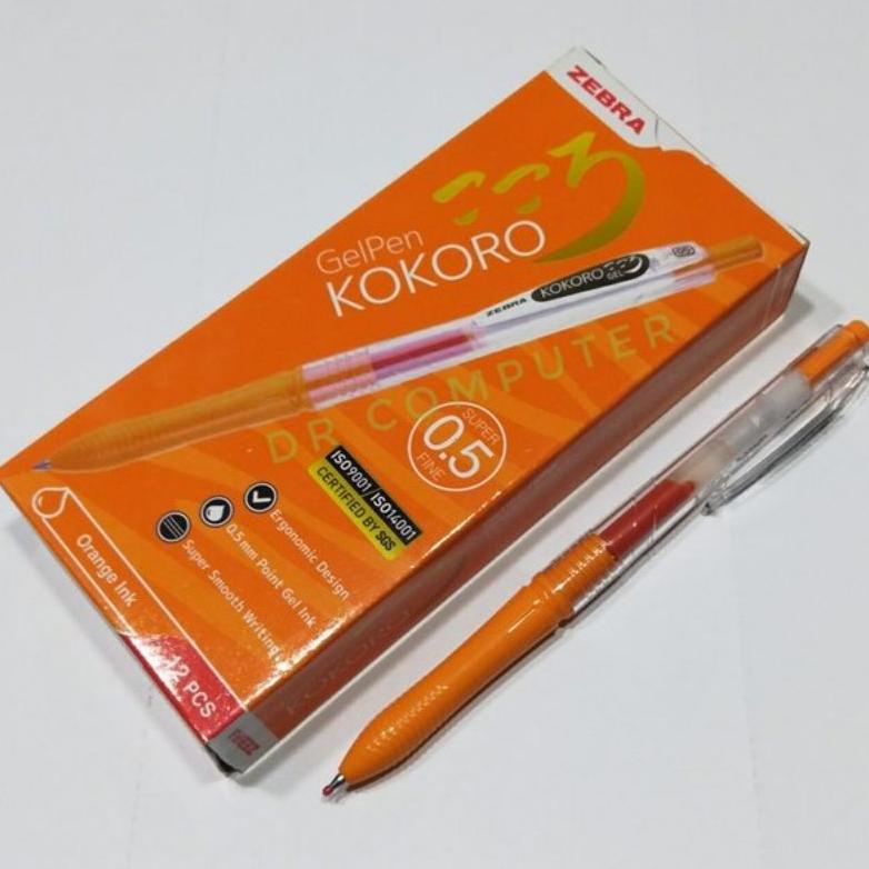 

COD Pulpen Gel Zebra Kokoro MURAH