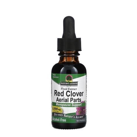 NATURES ANSWER RED CLOVER AERIAL PARTS FLUID EXTRACT ALCOHOL FREE 2000 MG 30 ML