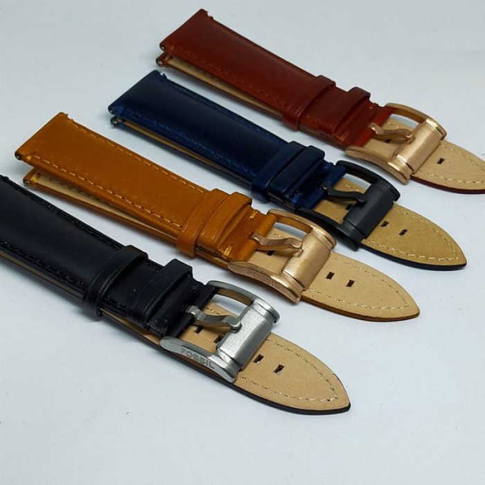 Strap Tali Jam Tangan fossil 22mm tali jam tangan fossil kulit ori