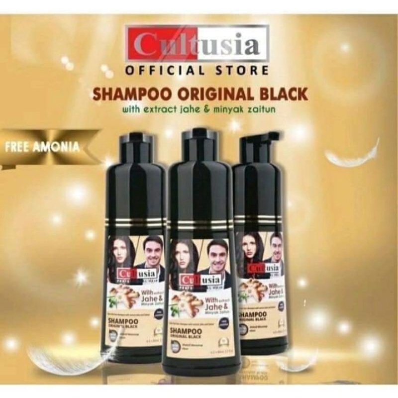 SHAMPO CULTUSIA ORIGINAL BLACK