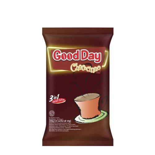 

GOOD DAY CHOCOCINO 10X20GR /PCK
