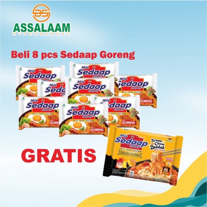 

PAKET MIE HEMAT 8+1 /PKT