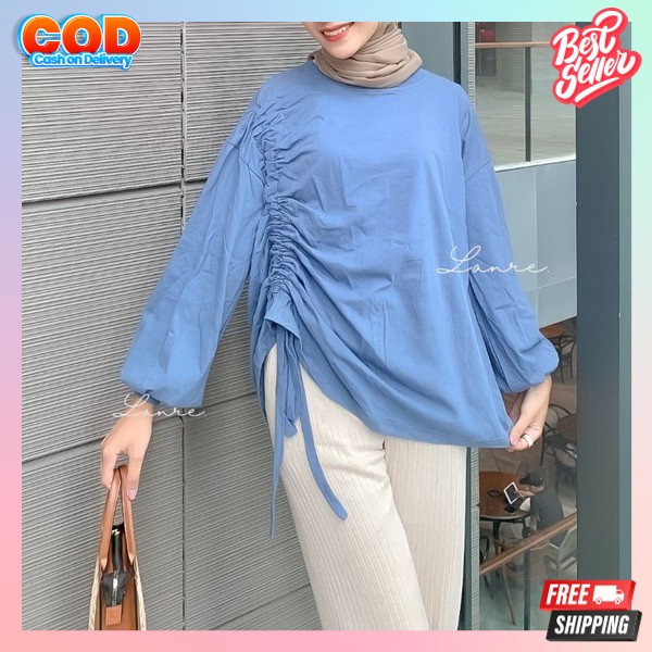 Baju Perempuuan Bsju Cewek Besar Baajuu Polos Elegan Terbsru Atasan Wanita Kekinian Bluse Lebaran 20