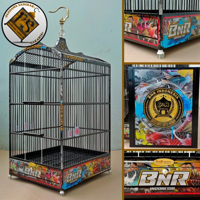 Promo Sangkar/Kandang Kotak Bnr Decal Koi