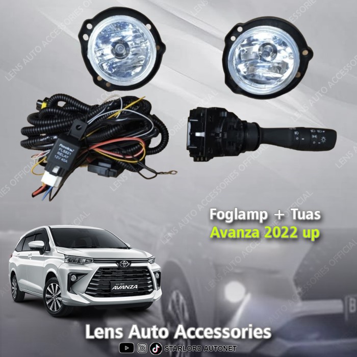 FOGLAMP LAMPU KABUT AVANZA 2022 2023 FACELIFT /FOGLAMP AVANZA FACELIFT