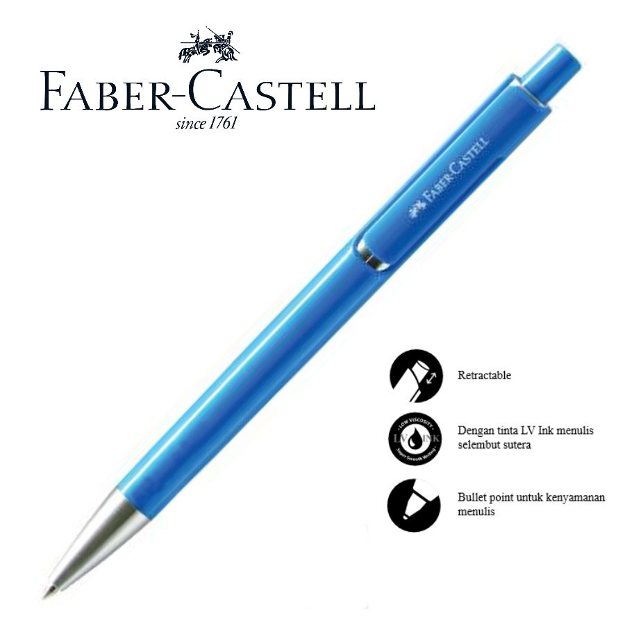 

FABER CASTELL 54315110 BP SLICK 07 BLUE