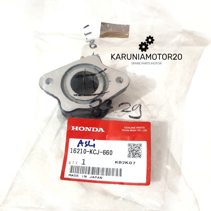 ✨Original Manipol Insulator Karburator Tiger Revo Original Ahm 16210-Kcj-660 Berkualitas