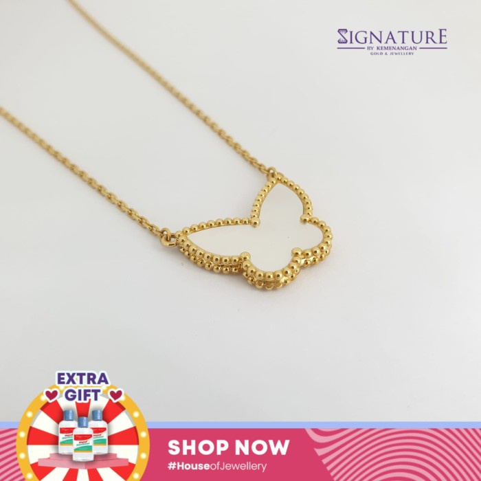 ✨Sale Kalung Sweet Alhambra Butterfly Necklace Diskon