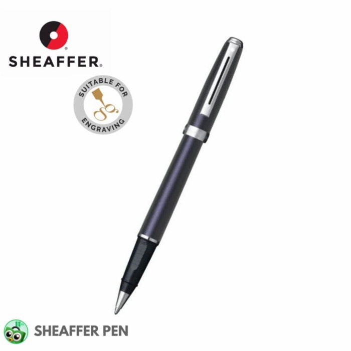 

✨Sale Sheaffer® Prelude Luminous Purple Featuring Nickel Plate Rollerball Bisa Sameday