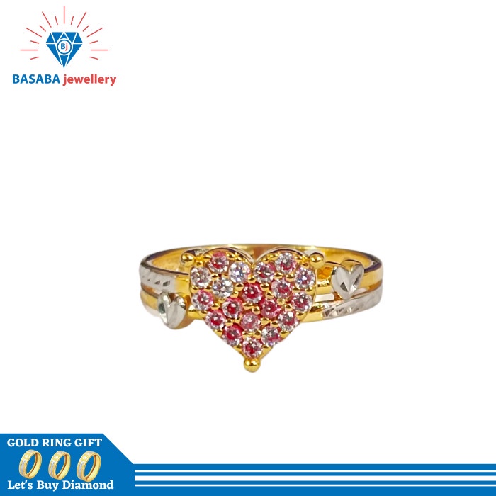 ✨Termurah Cincin Emas Asli Emas Muda C224 Bisa Gojek