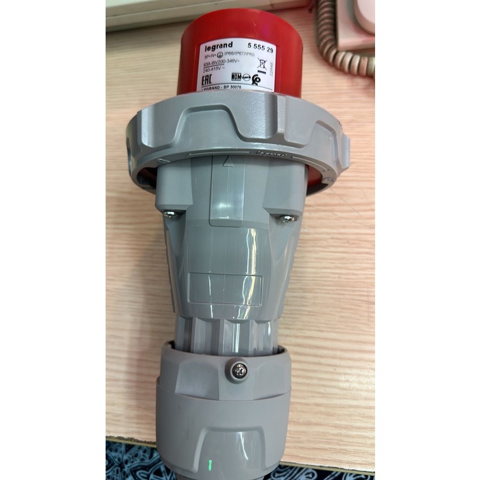 Legrand Straight Plugs 63A 5 Pin 555529