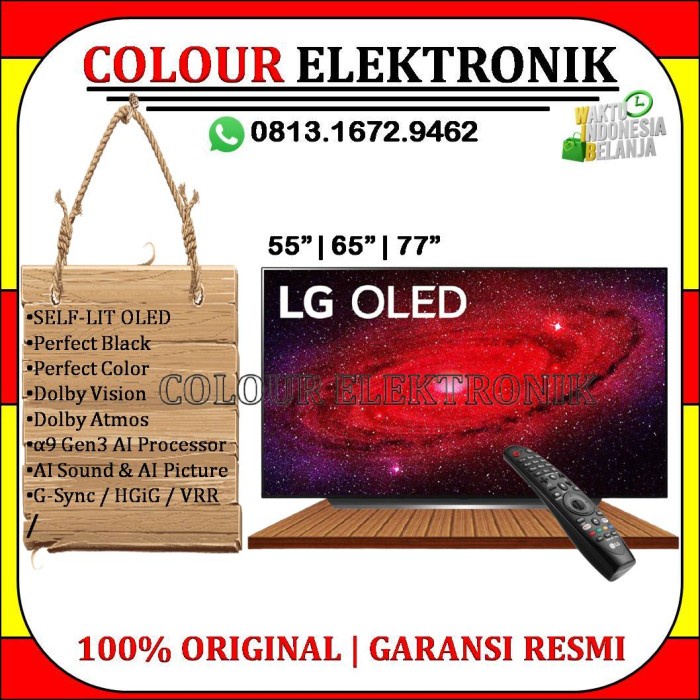 ✨Ori Oled Smart Tv Lg 55 Inch Oled55Cxpta  Oled55Cx  Cx Series Terbaru