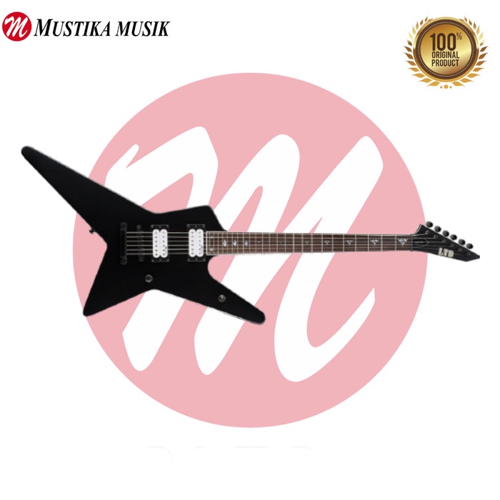 ✨Ori Gitar Elektik Esp Ltd/Gus 200 Black Limited