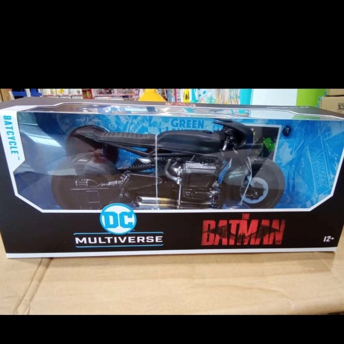 ✨New Ori Dc Multiverse The Batman Batcycle Original Diskon