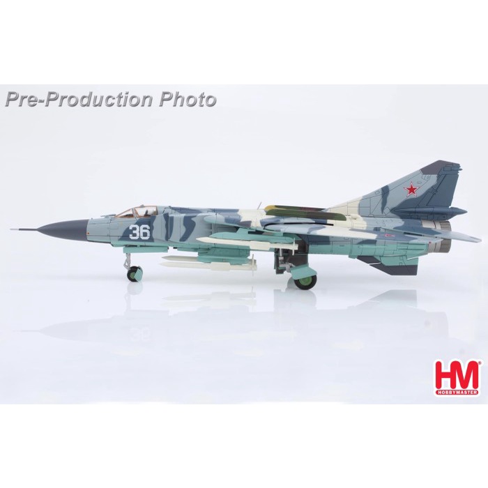 ✨New Diecast Pesawat Hobby Master Mig-23-98 White 36 Russian Af Terbatas