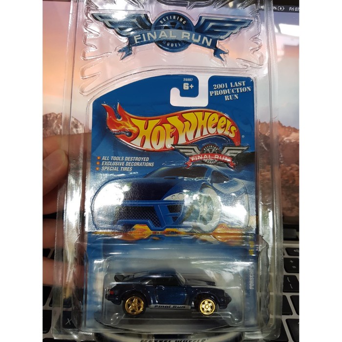 ✨Baru Hot Wheels Final Run 2001 Porsche 911 Limited