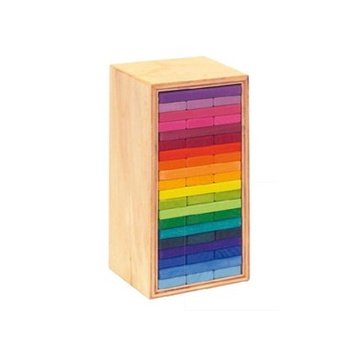 ✨Baru Gluckskafer - Building Slats “Tower In Box” 60 Pieces Terbaru