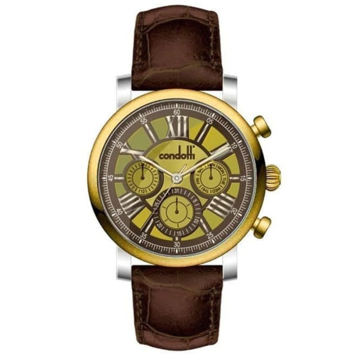 ✅Ori Jam Tangan Condotti Watch Original Cn1077-G05-L05 1077 Jam Pria La Bisa Sameday