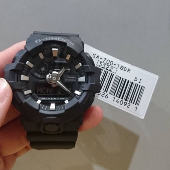 ✅Sale Casio G-Shock Ga-700-1Bdr / Ga 700 1Bdr Original Terbatas
