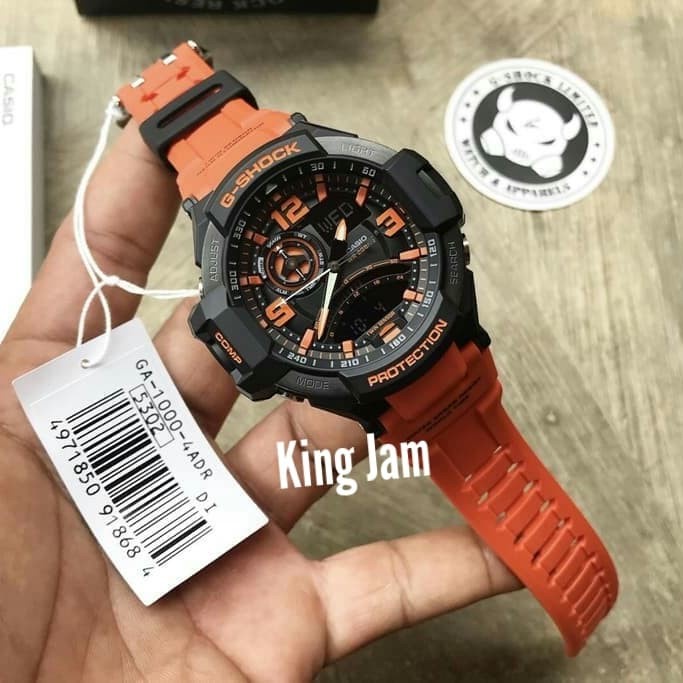 ✅Sale Jam Tangan Pria Casio G-Shock Ga-1000-4Adr/ Ga-1000-4 Original Diskon