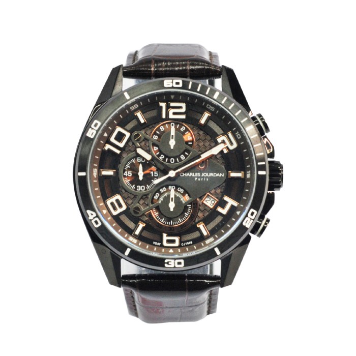 ✅Ori Jam Tangan Charles Jourdan Jam Tangan Pria Cj1046-1745C Original Terbatas